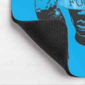 Focus Blindfold Motivational Street Art Illustrati Mousepad (Ecke)