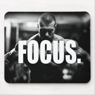 FOCUS - "Body Gebäude" Motivierend Mousepad