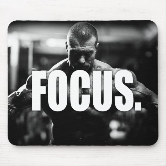 FOCUS - "Body Gebäude" Motivierend Mousepad (Vorne)