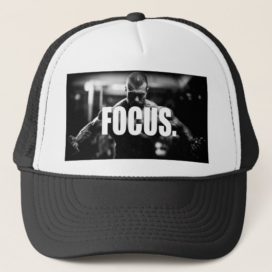 FOCUS - "Body Gebäude" Motivierend Truckerkappe (Vorderseite)