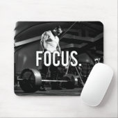 FOCUS - "Body Gebäude" Workout Motivierend Mousepad (Mit Mouse)