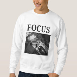 FOCUS - Dark Academia Minimalist Photography Sweatshirt