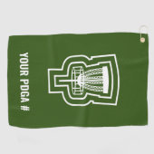 Focus Disk Golf Handtuch mit PDGA # (Horizontal)