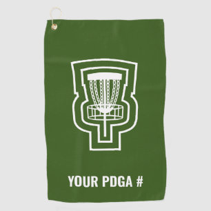 Focus Disk Golf Handtuch mit PDGA #