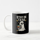 Focus Ghost - Halloween Back to School Design" Kaffeetasse (Links)