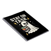 Focus Ghost - Halloween Back to School Design" Notizblock (Rechte Seite)