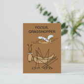 FOCUS GRASSHOPPER POSTKARTE (Stehend Vorderseite)