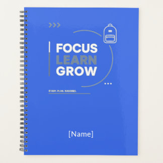 Focus Learn Grow / Motivación y Éxito Escolar  Planer