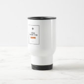 Focus Long Travel Mug | Value Needs Time Design Reisebecher (Mittel)