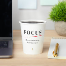 FOCUS Minimalist Motivational — Sauberer Modus