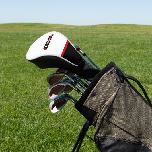 Focus Mode Golf Headcover (In SItu)