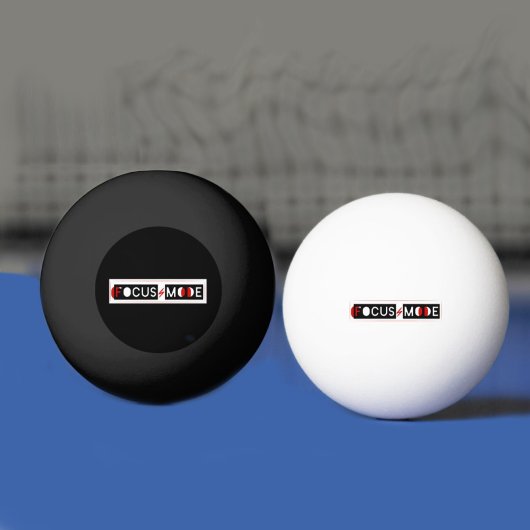 Focus Mode Tischtennisball