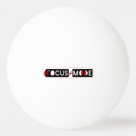 Focus Mode Tischtennisball (Vorderseite)