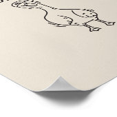 Focus on pooping goose poster (Ecke)