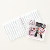 "Focus on the Goal" Girl Boss HQ Planer Notebook Notizblock (Innenseite)
