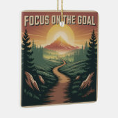 Focus On The Goal Keramikornament (Rechts)
