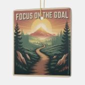 Focus On The Goal Keramikornament (Links)