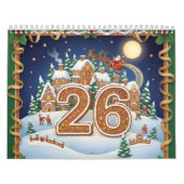 Focus on the visual style and the unique Christmas Kalender (Titelbild)