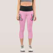Focus on Your Fitness Women's Exercise Capri Leggings (Vorderseite)