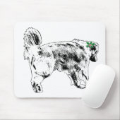 Focus Pad: Eine Schneeflocke Mousepad (Mit Mouse)