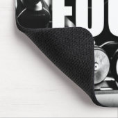 FOCUS - Workout für Frauen Motivierend Mousepad (Ecke)