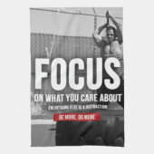 FOCUS - Workout-Motivierend Handtuch (Vertikal)