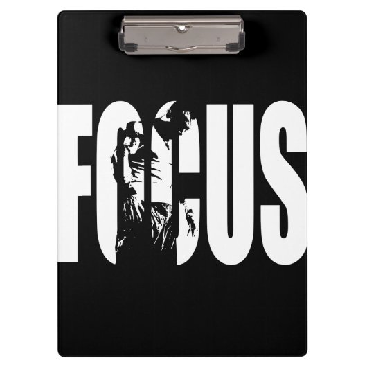 FOCUS - Workout-Motivierend Klemmbrett (Vorderseite)