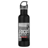 FOCUS - Workout-Motivierend Trinkflasche (Vorderseite)