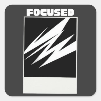 Focuse In Sticker – Minimalistische Motivationsstr