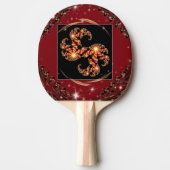 Focused Precision Ping Pong Paddle: Celestial Gala Tischtennis Schläger (Vorderseite)
