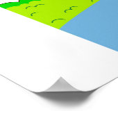 Focused to achieve what I want Wall art Poster (Ecke)