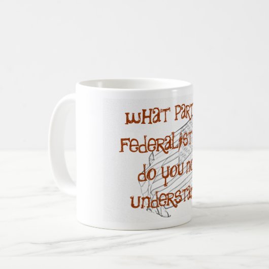 Föderalist #46 kaffeetasse (Vorderseite Links)