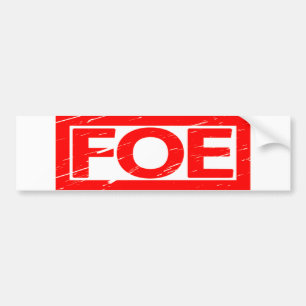Foe Briefmarke Autoaufkleber
