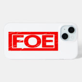 Foe Briefmarke Case-Mate iPhone Hülle (Rückseite (Horizontal))