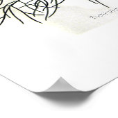 Foeniculum capillaceum(fennel) poster (Ecke)