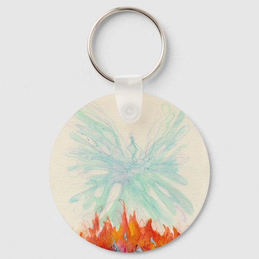 FOENIX BIRD von SHARON SHARPE Schlüsselanhänger (Vorderseite)