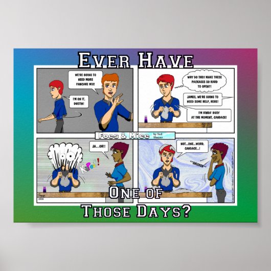 Foes & Mäuse "...Einer dieser Tage.." Poster (Vorne)