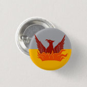 Fog and Gold City of San Francisco Flag Button (Vorne & Hinten)