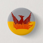 Fog and Gold City of San Francisco Flag Button (Vorderseite)