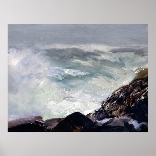 Fog Breakers von George Bellows (1913) Poster (Vorne)