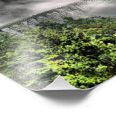 Fog Bridge One Fotodruck (Ecke)