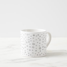 Fog Confetti Wassercolor Dots Espresso Tasse