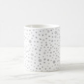 Fog Confetti Wasserfarbe Dots Classic Tasse (Mittel)
