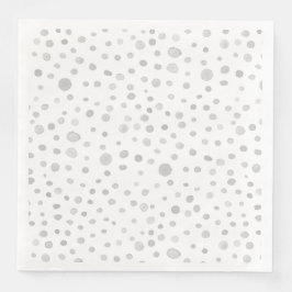 Fog Confetti Wasserfarbe Dots Papier Napkin Serviette