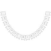 Fog Confetti Wasserfarben Dots Jagdflagge Wimpelkette (Alle)