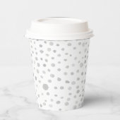 Fog Confetti Wasserfarben Dots Paper Cup Pappbecher (Links)