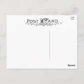 Fog Covered Pier South Haven Michigan Lighthouse Postkarte (Rückseite)