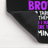 Fog - Fibro Survivor Fun Fibromyalgie Bewusstsein Mousepad (Ecke)