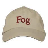 FOG Hat Bestickte Baseballkappe (Vorderseite)