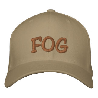 FOG Hat Bestickte Kappe